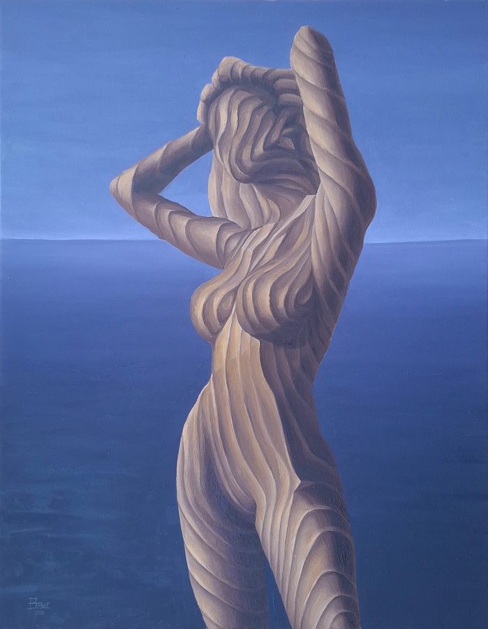 Inner Resonance, oil on canvas, 70 × 90 cm